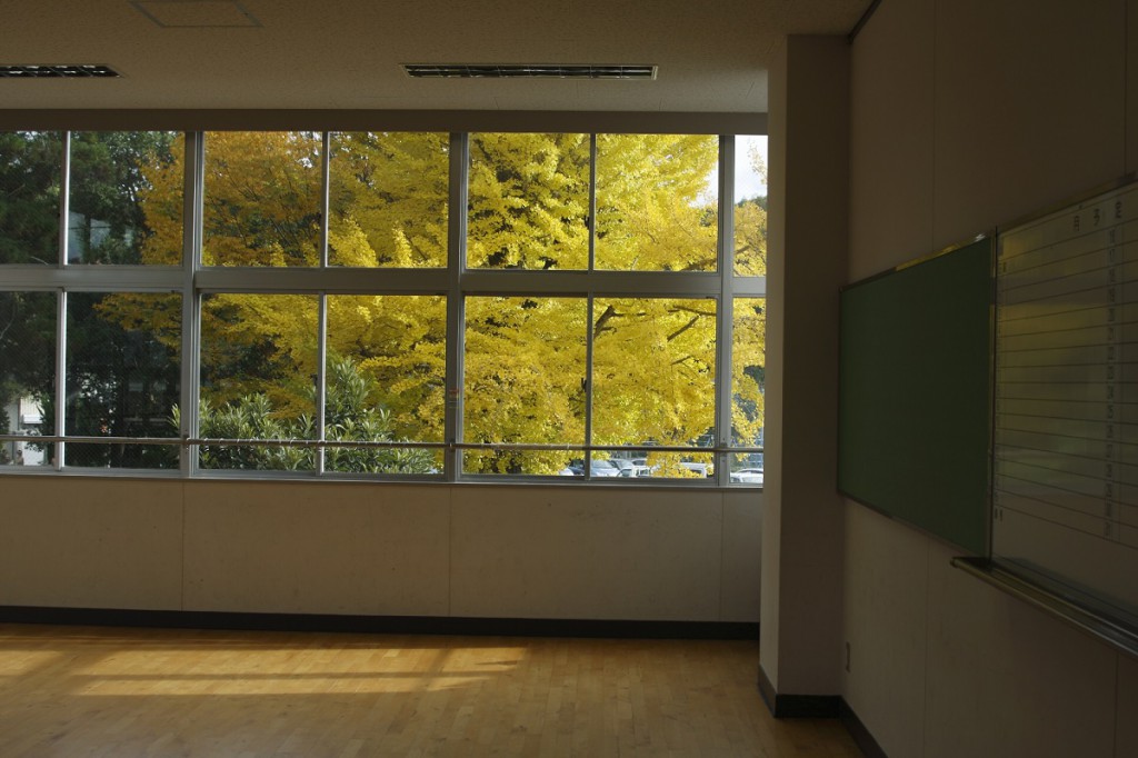 校舎　窓
